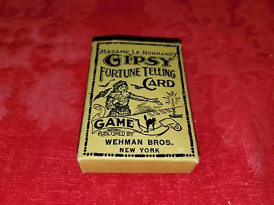 Vintage Tarot Card Deck Madame Le Normands Gipsy Fortune Telling Card Game • $39.99