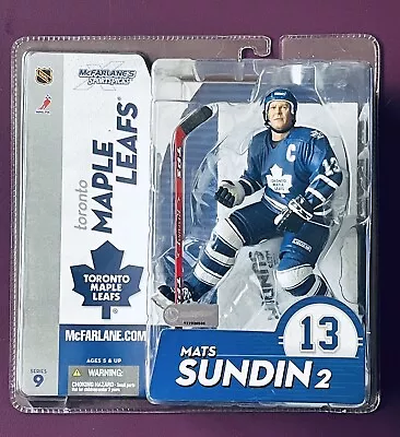 Mcfarlane NHL Series 9 Mats Sundin Toronto Maple Leafs Chase Blue Jersey Figure • $49.99