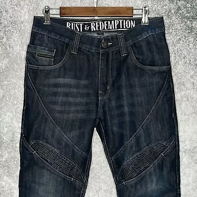 Speed And Strength Rust & Redemption Mens Aramid MOTO Jeans 32 X 34 Pad Pockets • $62.29