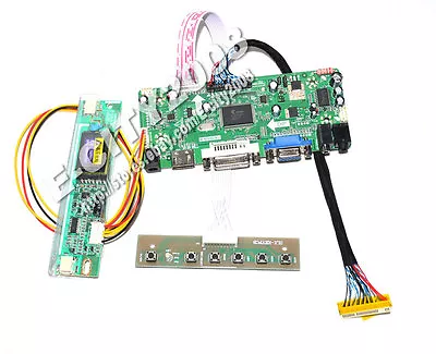 HDMI+DVI+VGA+AUDIO LCD Controller Board Kits For N184H4-L01 1920*1080 Panel DIY • $37.99