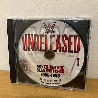 WWE Unreleased Never Before Seen Matches 1986-1995 DVD 2017 3-Disc Set • $14.99