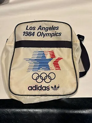 Vintage 1984 Los Angeles Olympics Adidas Shoulder Bag ( Cannon) • $25