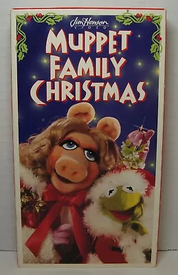 Muppet Family Christmas Vhs Tape Movie Jim Henson • $7.27