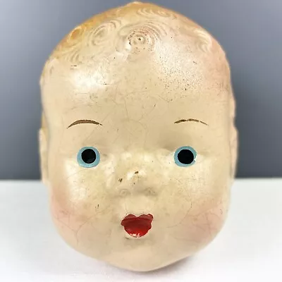 Vintage Doll Head Salvage Assemblage Crafts Composite • $5.99