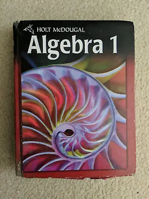 Holt McDougal Algebra 1: Student Edition 2012 • $5.99