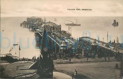 £4.32 • Buy Brighton Palace Pier 1914 Postmark Teos Domby