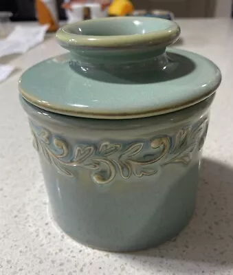 The Original Butter Bell Crock By L. Tremain 2019 French Ceramic Sea Spray Green • $18