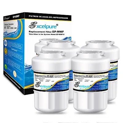 Fit For GE SmartWater MWF MWFP HDX FMG-1 RWF0600A EXCELPURE Water Filter 4 Pack • $29.44