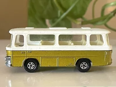 1970 Matchbox Lesney England Superfast No. 12 Setra Coach Bus Greenish Gold • $8.99