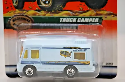 Matchbox # 58 White Truck Camper Mb58-j1 • $8.54