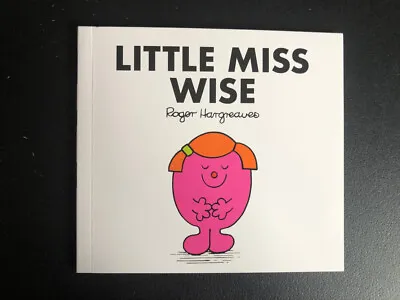 £2.15 • Buy Little Miss Wise - Book 21 Of A 36 Book Collection Roger Hargreaves Farshore
