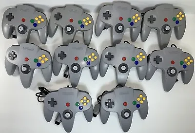 Nintendo N64 Controller Grey OEM  Original Authentic • $20.99