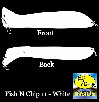 PRO-TROLL Fish N Chip FBFC 11  #102 White Flasher - New • $7