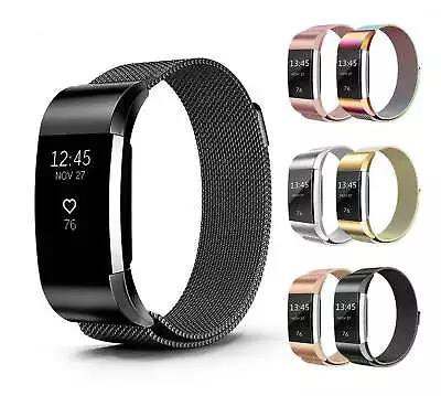 Replacement Band FitBit Charge2 Loop Wristband Strap Small/Large Metal Stainl... • $9.40