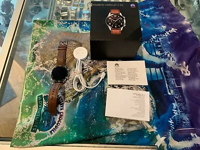 Huawei Watch Gt-2 (ltn-b19) 46mm 4gb Smart Watch In Pebble Brown In Box  • $209.97