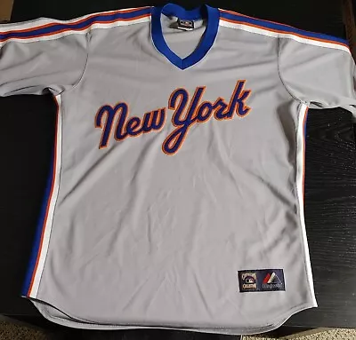 New York Mets 1987 Cooperstown Collection Jersey - Road Gray - Men's XL • $59.99