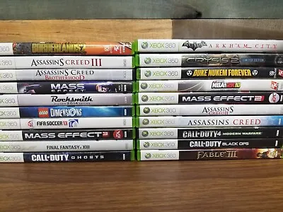 $8.99 • Buy You Pick Games ~ Microsoft Xbox 360 ~ Bundle & Save ~ Large Variety ~ Excellent