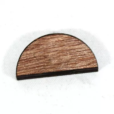 Laser Cut 30mm Semi Circle Shapes Plywood Embellishments Wood Blanks In 5mm Ply • £2.52