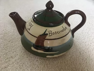 Vintage Longpark Torquay Devon Mottoware BOSCOMBE Teapot • £4