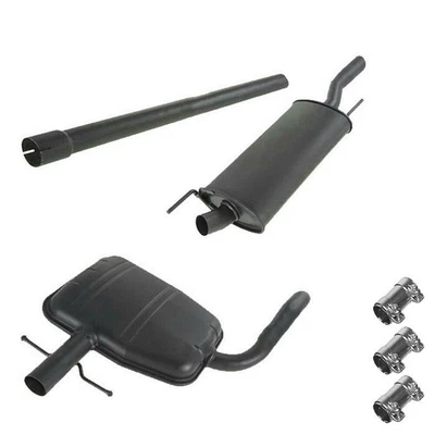 $219.74 • Buy Exhaust Muffler Resonator Pipe System Kit Fits: 1995-1996 VW Cabrio