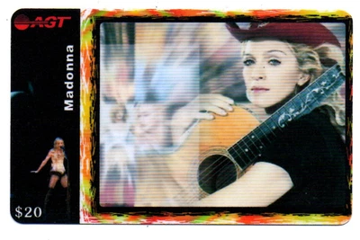 £1.75 • Buy China: Phone Card - Madonna Louise - Sexy Girl - US Singer/21