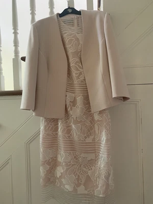 £39.99 • Buy Coast Dress And Jacket. Wedding Races Size 12 Pink