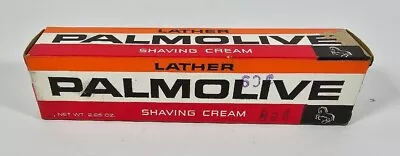 Vintage Palmolive Lather Shaving Cream In Original Box Collectible Use Only • $39.99