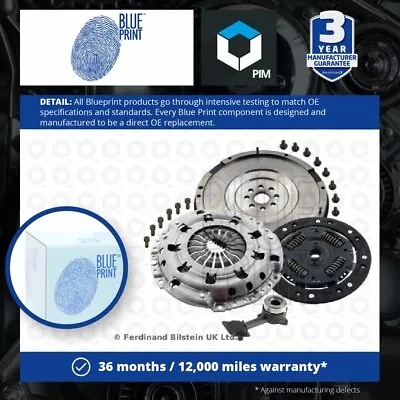 Dual To Solid Flywheel Clutch Conversion Kit Fits FORD TRANSIT CONNECT TDCi 1.8D • $260.66