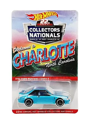 Hot Wheels 22nd Nationals 1993 Mustang Cobra R #3369 New Nice!!! Ck372 • $159.99