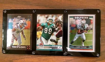 Jason Taylor 3 Card Plaque Miami Dolphins • $16.99