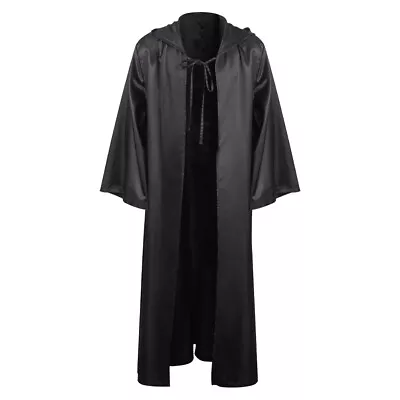 Star Wars-Jedi Knight Cosplay Costume Cloak Robe Only Halloween Party Suit • $28.57