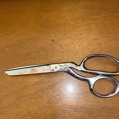 Vintage Singer Sewing Scissors Shears Kut-Nit Edge C808 Brazil Made 8.25in • $15