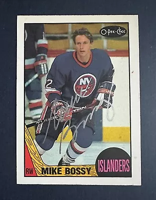 2007-08 O-Pee-Chee OPC Buyback 1987/88 Opc #105 Mike Bossy Mint HOF Auto SP • $189.99