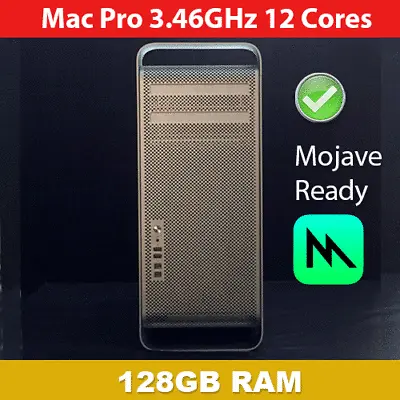 Mac Pro | 3.46Ghz 12-Cores | 128GB RAM |  2TB HDD | GTX680 4GB Mojave Ready • $1499