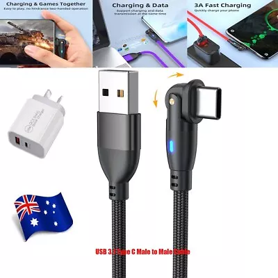 USB 3.1 Type-C Data Cable Fast Charge For Samsung S23 S22 S21 S20 Ultra S10 S9 • $7.69