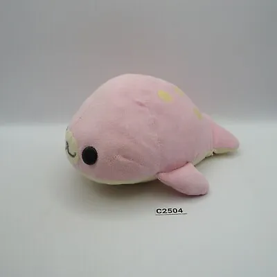 Mamegoma C2504 Benigoma Pink San-x Plush 7  Stuffed Toy Doll Japan • $19.99