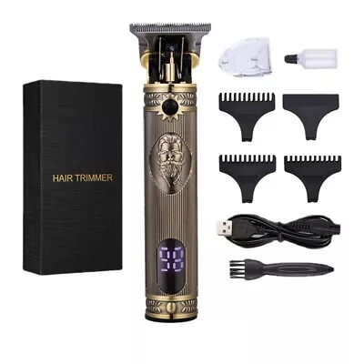 Professional Mens Hair Clippers Shaver Trimmers Machine Cordless Beard Electric • £13.95