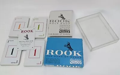 Vintage Parker Brothers Rook Card Game 1924 Renewed Blue Edition W/ Instructions • $19.99