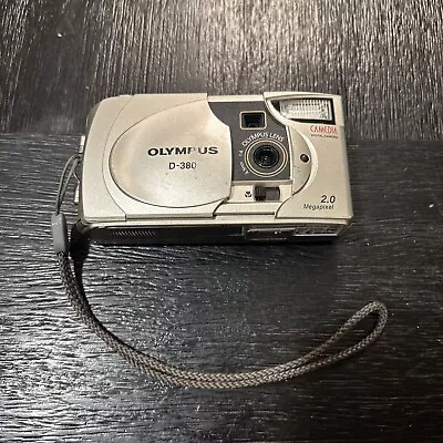 Olympus CAMEDIA D-380 2.0MP Digital Camera With Memory Card. Tested! • $25.99