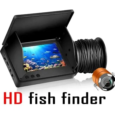 Fish Finder LCD 4.3 Inch Display 30m  Underwater Fishing Camera  • £44.99