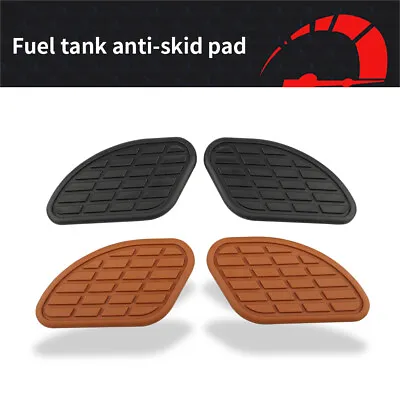 For Z900RS Z650RS W800 CAFE MEGURO K3 Side Fuel Knee Tank Pad Rubber Stickers • $19.68