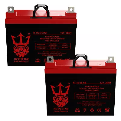 Neptune 12V 35Ah U1 Hoveround MPV1 MPV2 MPV3 MPV4 MPV5Battery 2 Pack • $146.95