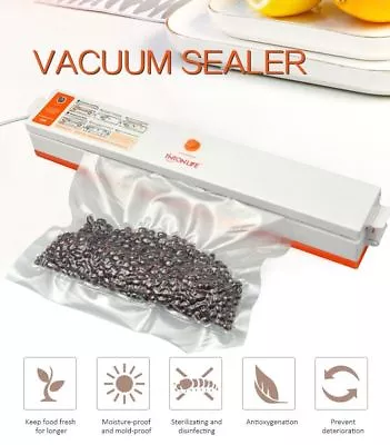 Household Food Vacuum Sealer Packaging Machine Film Sealer Vacuum Packer • $25.99