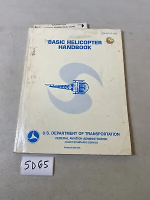 US Department Of Transportation Basic Helicopter Handbook Vintage 5D65 • $149.99