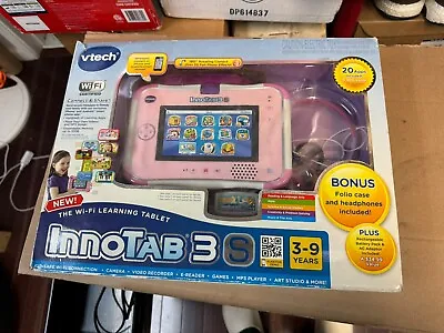 VTech InnoTab 3S Learning Tablet Wifi Game System - Tablet 1588 (TESTED/READ) • $22.50