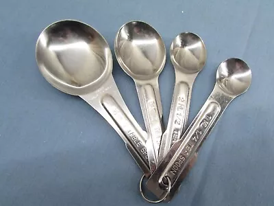 Vintage Measuring Spoons--  Set Of 4 • $4.99