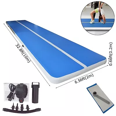 PVC Wire Drawing Inflatable Training Mat Taekwondo Floor Mat Gym Mat 10m*2m*0.2m • $989