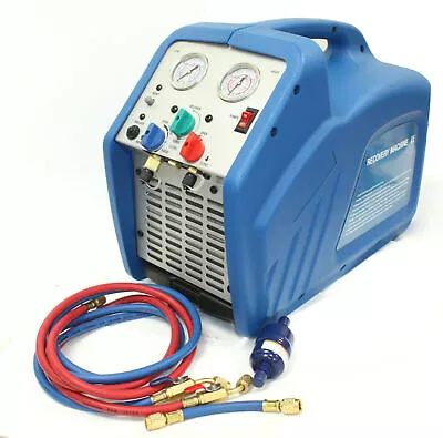 Portable HVAC Home Refrigerant Recovery Machine 3/4HP Dual-Cylinder Compressor • $469.99