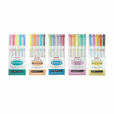 Zebra Mildliner Soft Colour | Highlighter Marker Pens Dual Tip | Journaling Bujo • $71.02