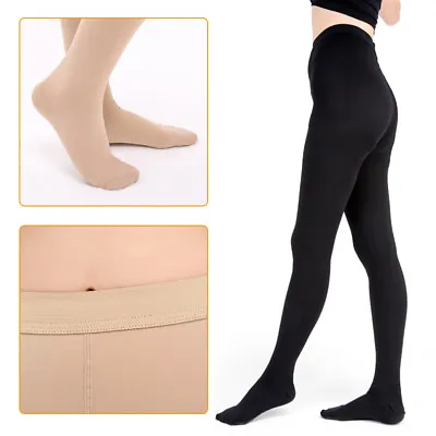 Men's Women's Compression Stockings Pantyhose 20-30 MmHg Support Varicose Veins • $28.67